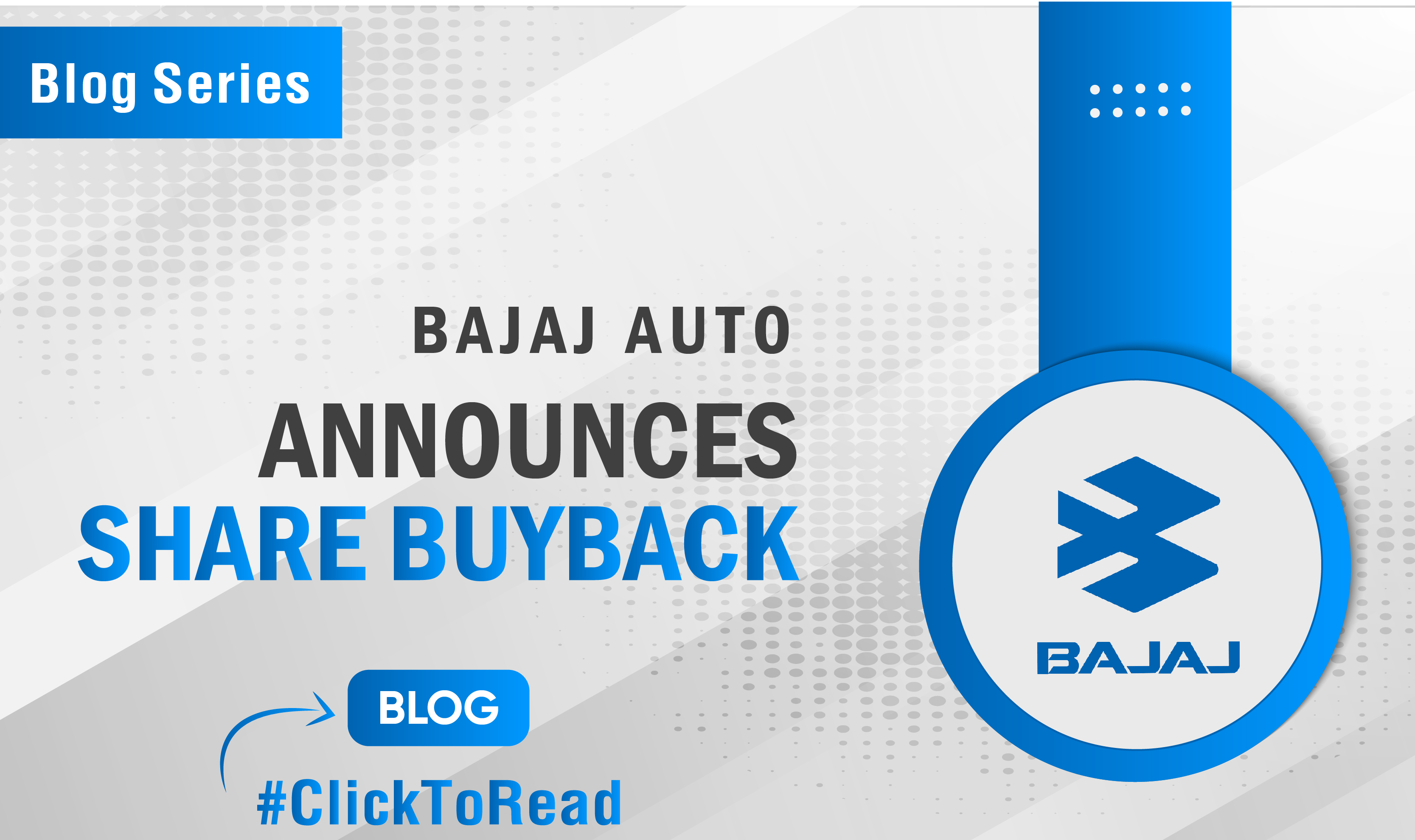 Bajaj Auto Announces Share Buyback